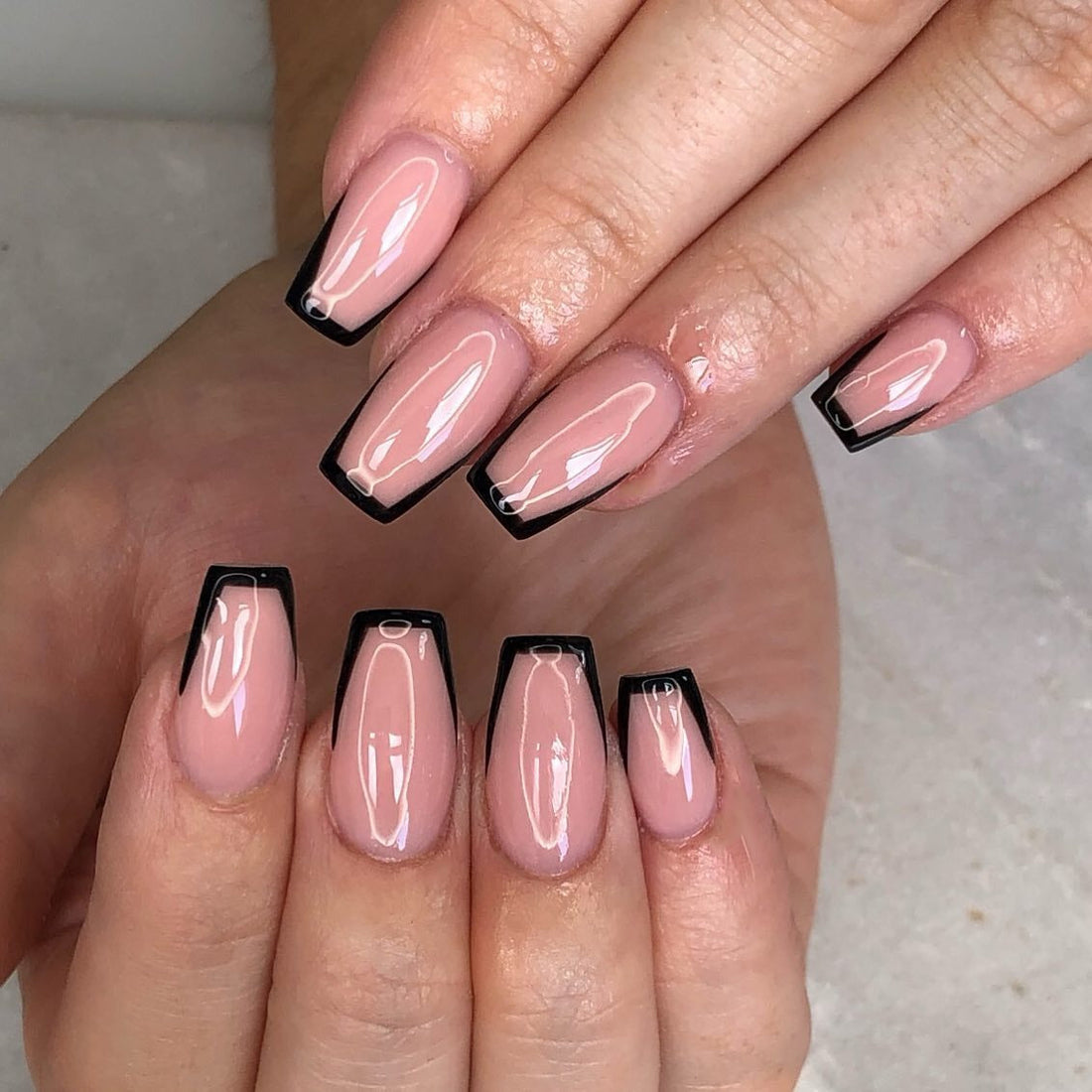 13 Trend Edit Nail Ideas with Black Tips 2026