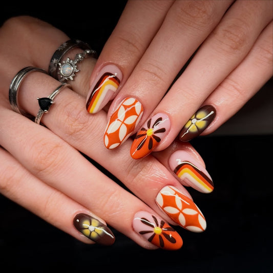 13 Hippie Nail Ideas You’ll Want to Save