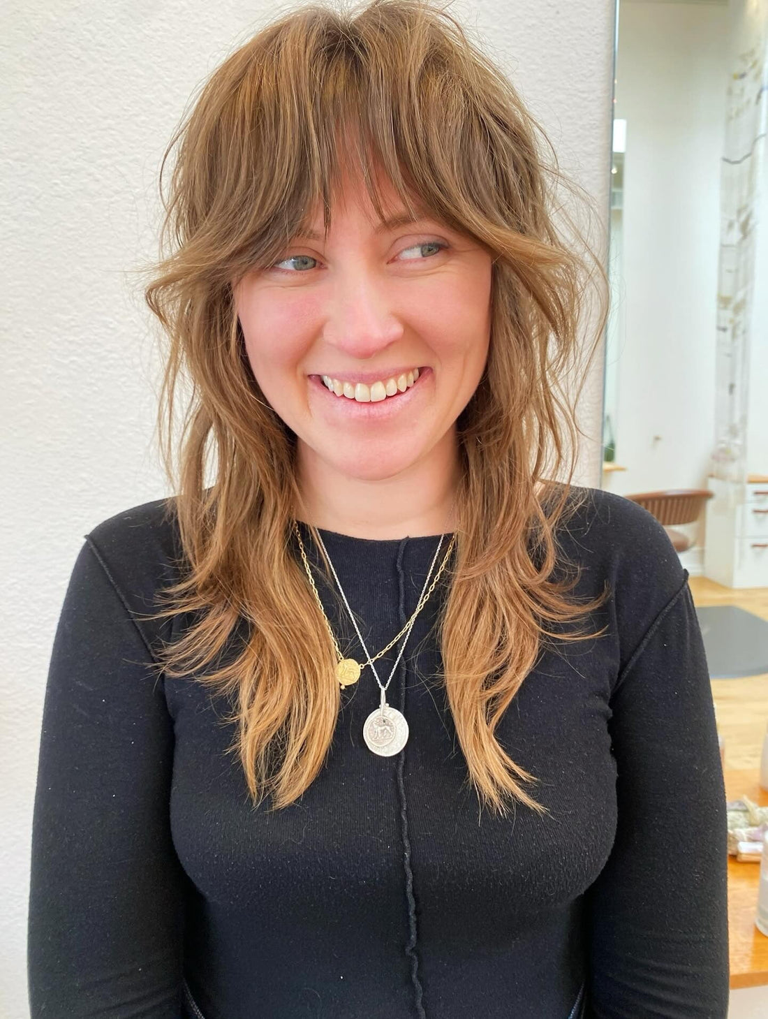 13 Medium Haircuts With Bangs Must-Try 2026