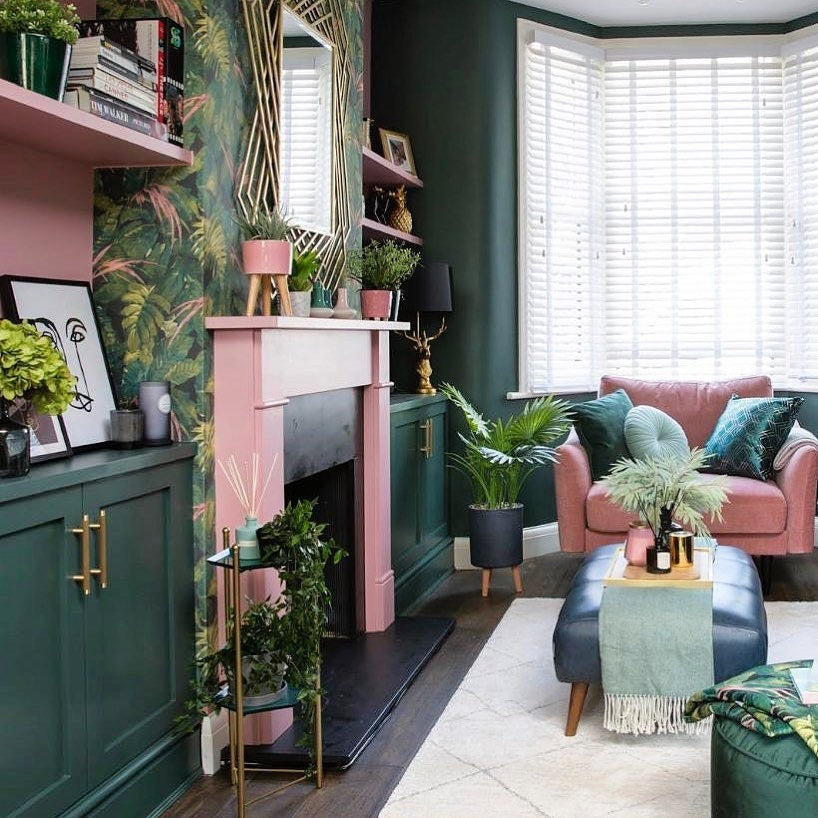 13 Green and Pink Living Room Ideas With Major Style
