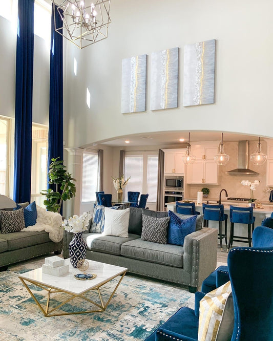 13 Stylish Blue and Grey Living Room Ideas That Feel Effortless