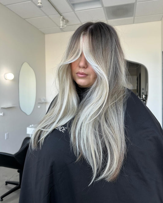 13 Modern Blonde Hair with Dark Roots