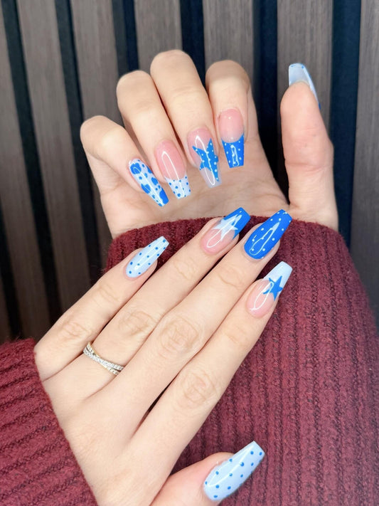 15 Cute Blue Manicure Ideas