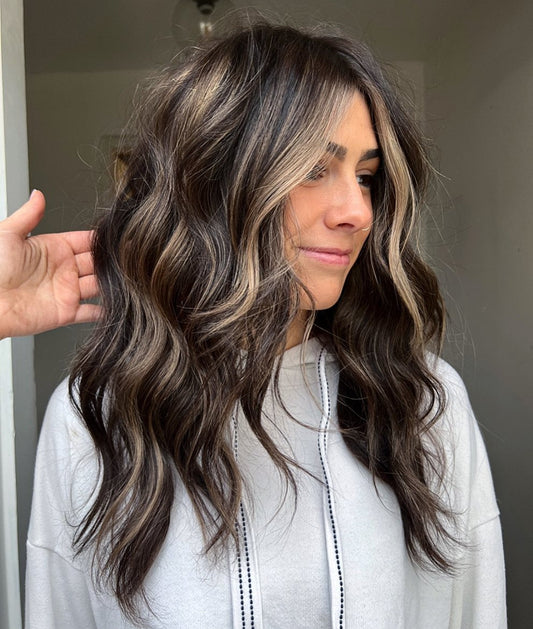 15 Stunning Black Hair with Highlights Looks