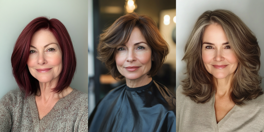 28 Stylish Ideas Haircuts for Older Women with Round Face in 2025