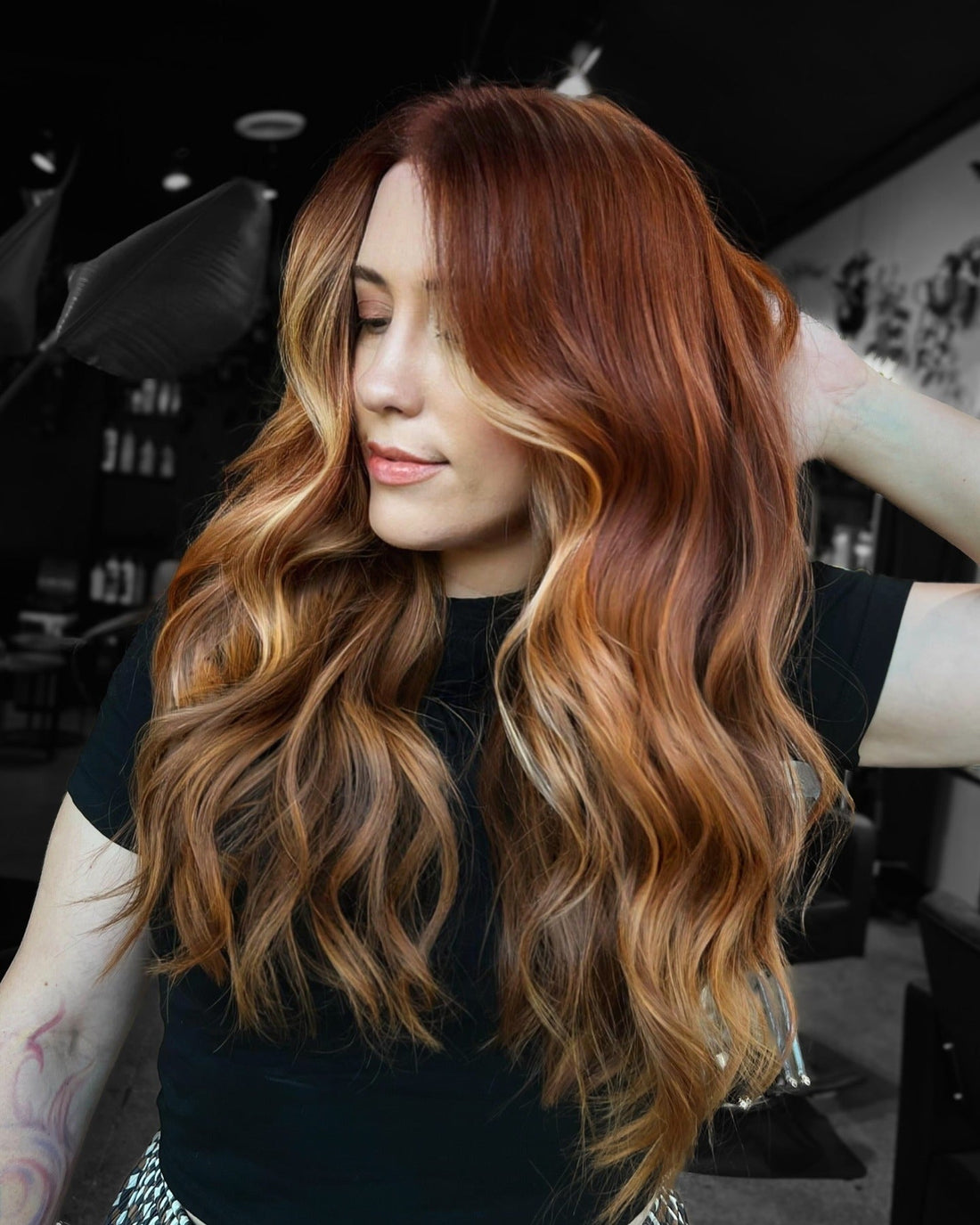 15 Chic Redhead Hair with Highlights for Instant Glow-Up