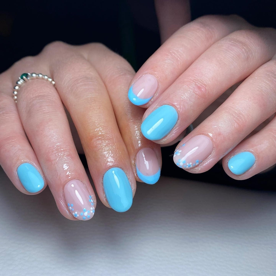 18 Simple Blue Spring Nail Ideas That Look Effortless