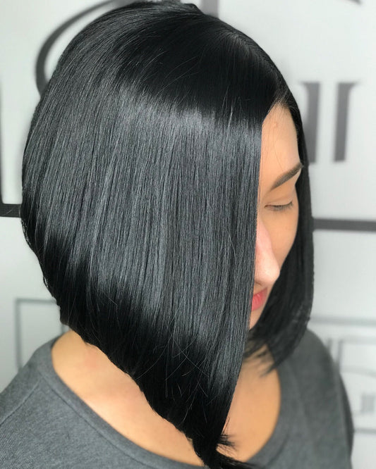 15 Asymmetrical Bob Hairstyles That Add Instant Edge