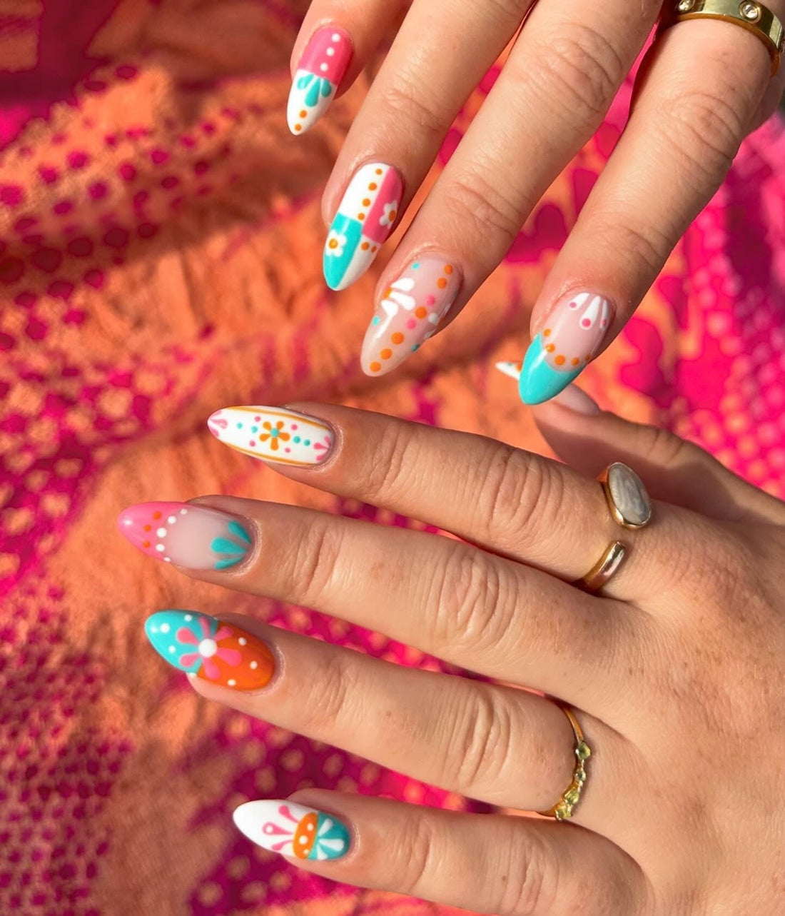 25 Bright Mexico Nail Designs That Wow