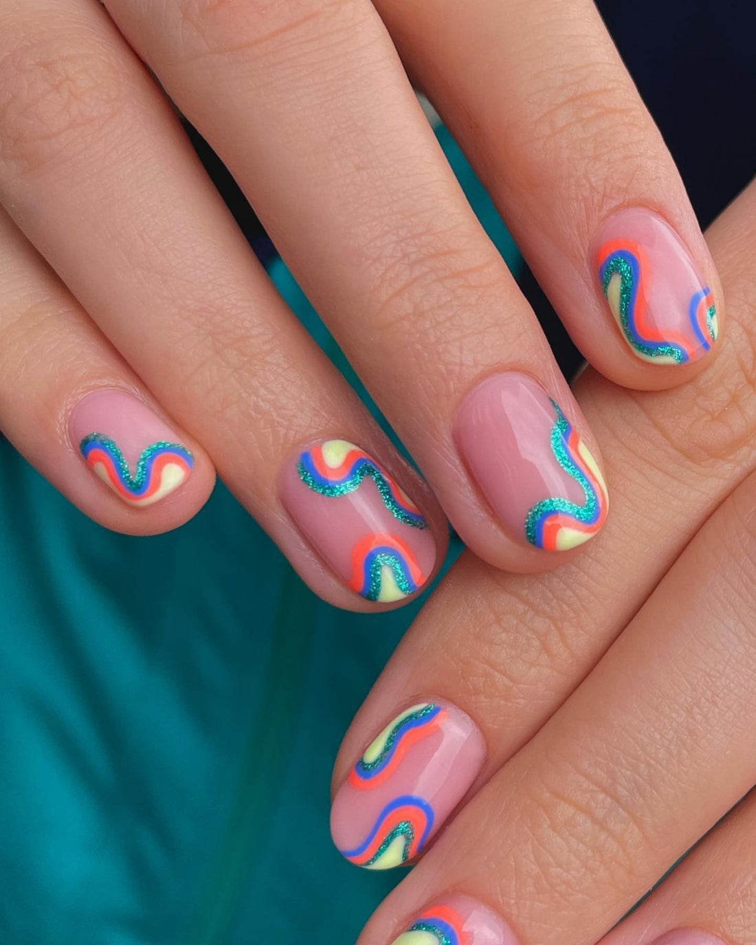 15 Swirl Nail Ideas That Elevate Your Manicure