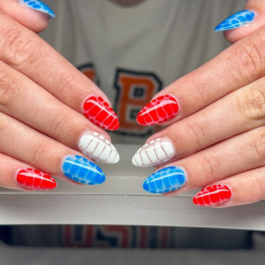 15 Trending Red, White and Blue Nail Ideas for 2026