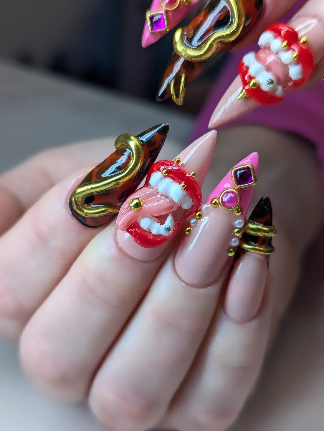 15 Crazy Nail Ideas With Serious Creative Energy