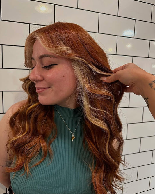 15 Game-Changing Copper Hair with Highlights Inspirations