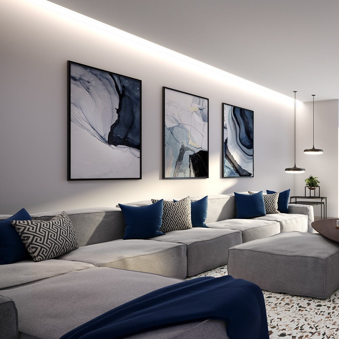 13 Grey and Blue Living Room Ideas for Cozy Elegance