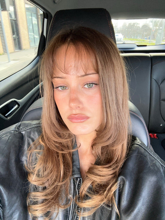 13 Effortless Layered Hair With Wispy Bangs Ideas