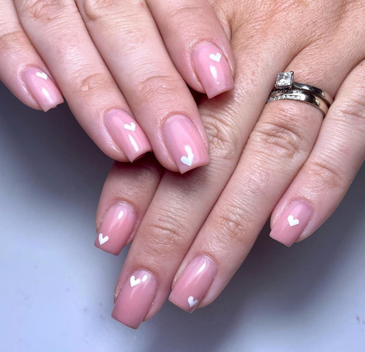 16 Sweet and Simple Heart Nail Ideas You'll Keep Coming Back To