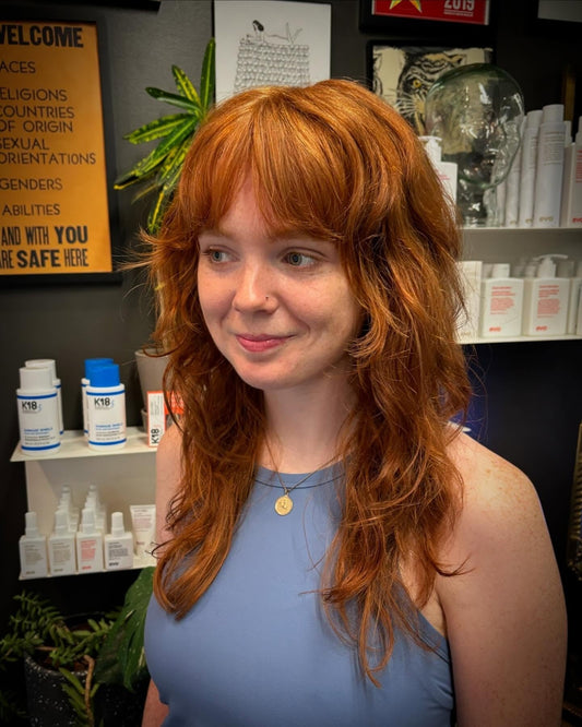 15 Cool Shag Haircuts With Bangs