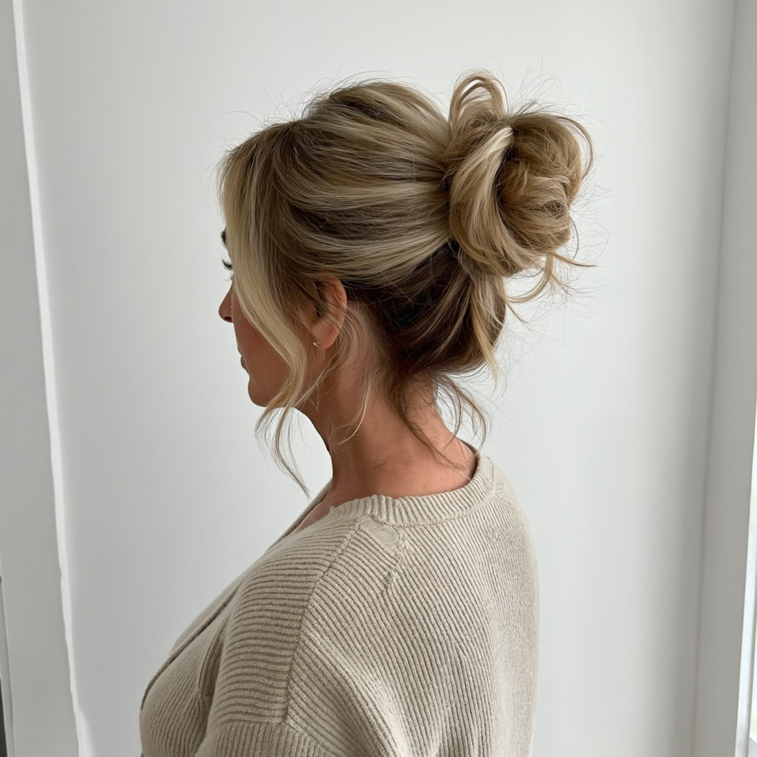 13 Gorgeous Messy Bun Hairstyles