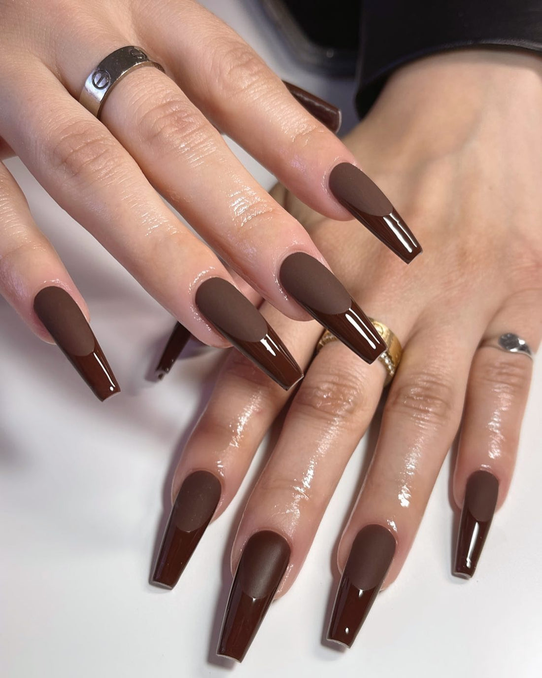 15 Classy Fall Coffin Nail Ideas
