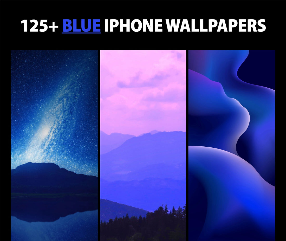 125+ Best Blue iPhone Wallpapers (Free 4k HD Download)