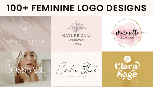 100+ Best Feminine Logo Design Ideas for 2024 That Are Absolutely Stunning