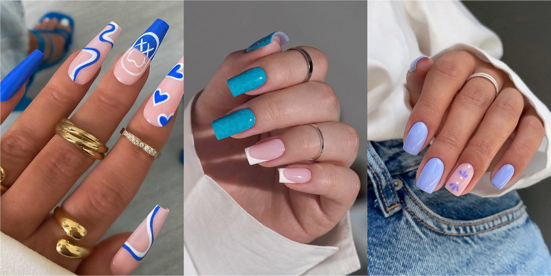 32 Stunning Blue Nail Design Ideas That Are Stunning!