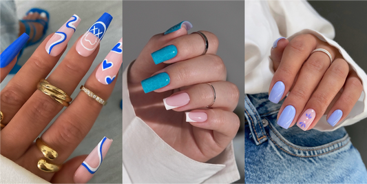 32 Stunning Blue Nail Design Ideas That Are Stunning!