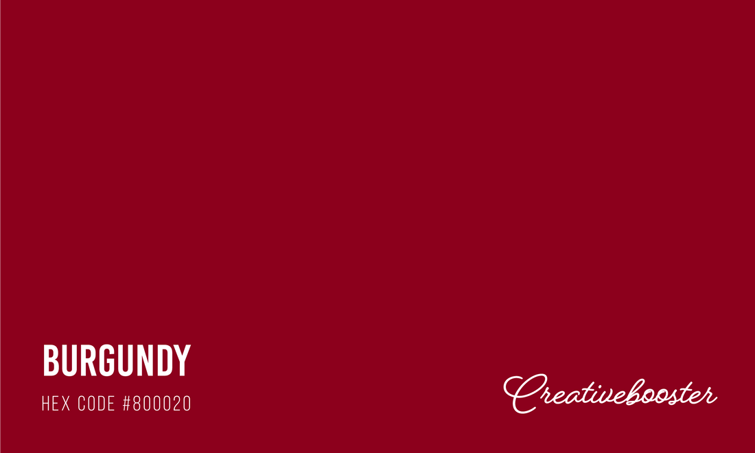 All About Burgundy Color (Color Codes, Meaning and Pairings)