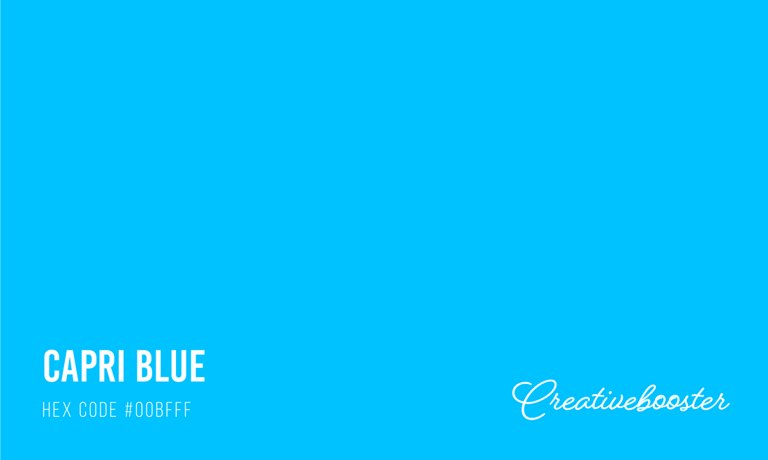All About Color Capri Blue (Color Codes, Meaning and Pairings)