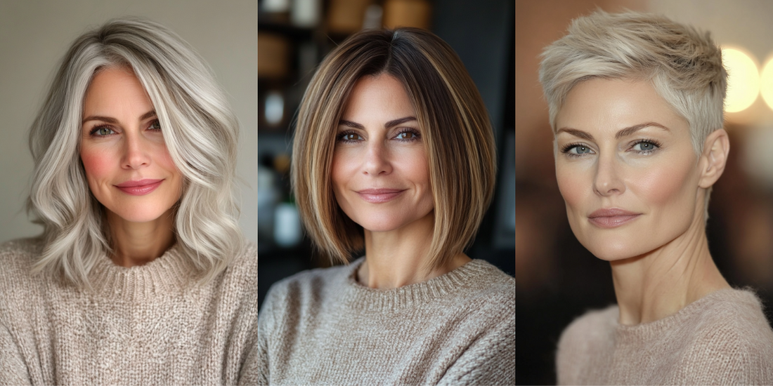 30+ Age-Defying Cool Haircuts for Older Women in 2025
