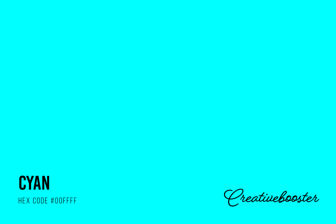 All About Color Cyan (Codes, Meaning and Pairings)
