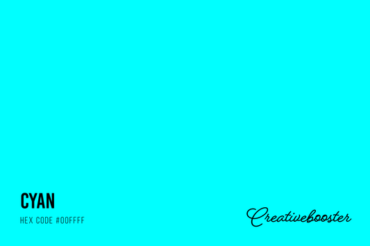 All About Color Cyan (Codes, Meaning and Pairings)
