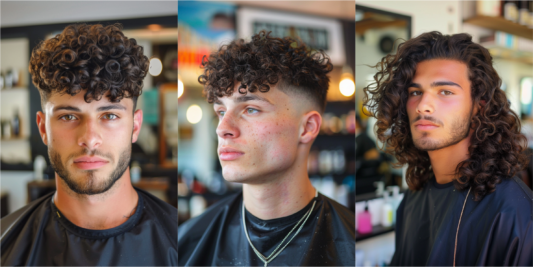 24 Fresh and Stylish Curly Haircuts for Men