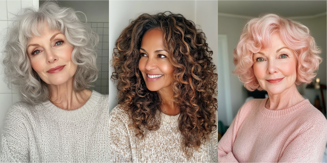 25+ Surprisingly Amazing Hairstyles for Older Women with Curly Hair in 2024