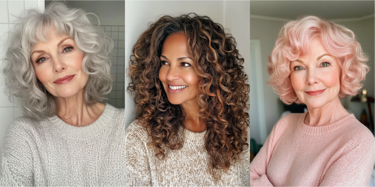 25+ Surprisingly Amazing Hairstyles for Older Women with Curly Hair