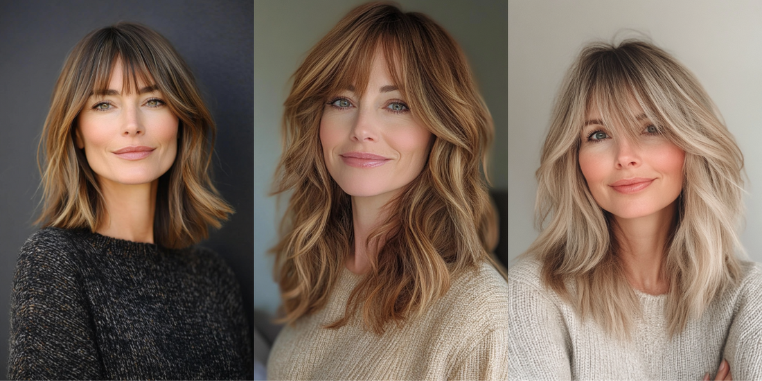 31 Stunning Hairstyles for Women Over 40 with Bangs in 2025