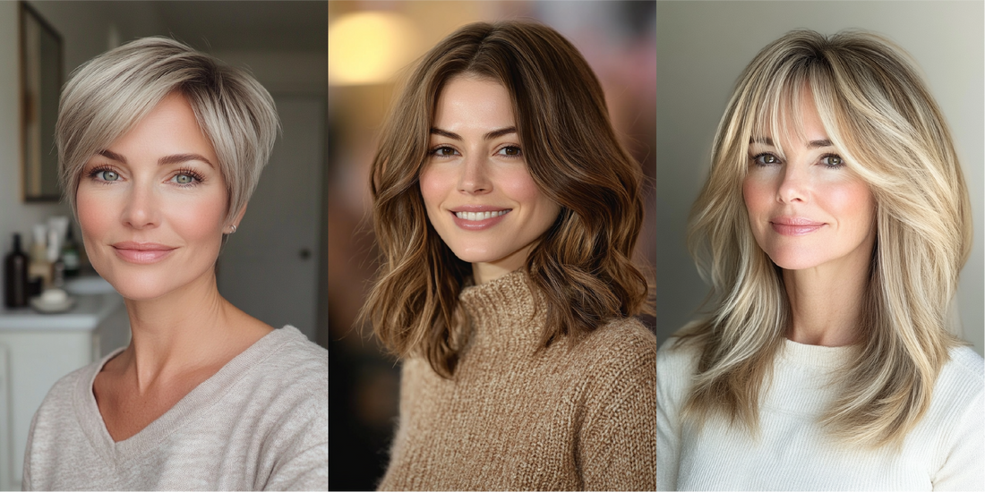 33+ Chic Hairstyles for Women Over 40 with Fine Hair