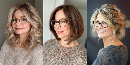 26 Stunning Hairstyles for Women Over 40 with Glasses You Have to See in 2024