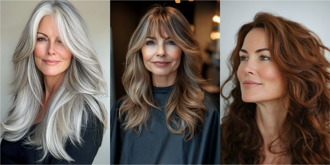 27 Stunning Long Hairstyles for Women Over 50