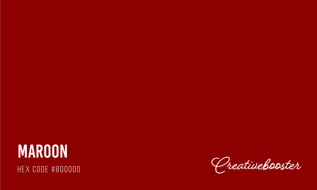All About Maroon Color (Color Codes, Meaning and Pairings)