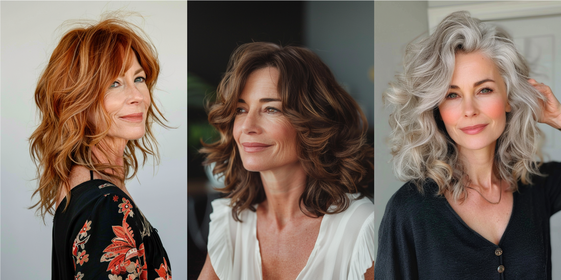 24 Gorgeous Medium-Length Hairstyles for Women Over 60