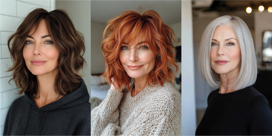 24 Elegant Medium-Length Hairstyles for Older Women in 2024