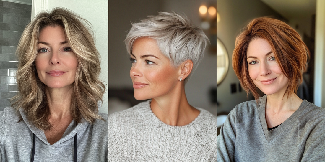 34 Stunning Modern Hairstyles for Women Over 50