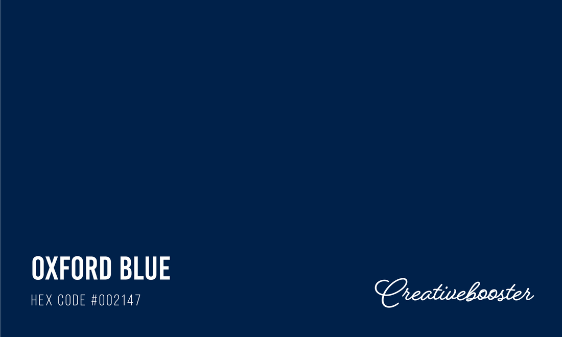 All About Color Oxford Blue (Color Codes, Meaning and Pairings)