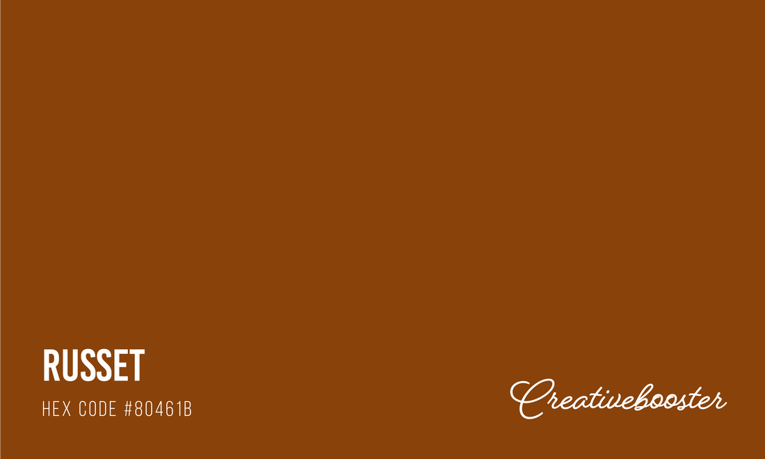 All About Color Russet (Color Codes, Meaning and Pairings)