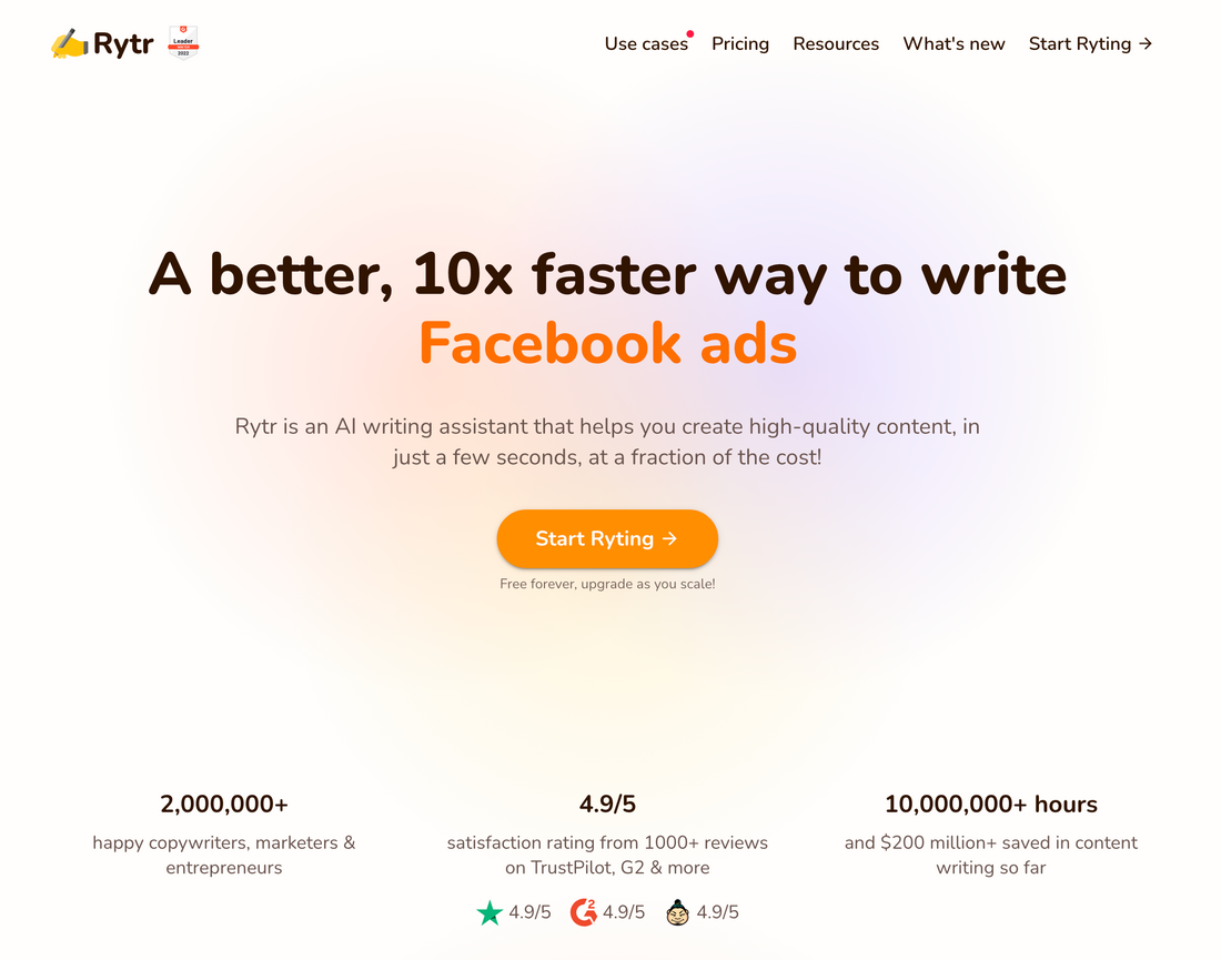 2023 Rytr Review: Get 10,000 Words Free Trial (Pros and Cons)