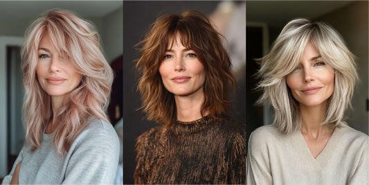 34 Gorgeous Shaggy Hairstyles for Older Women to Try