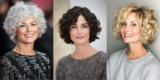 33+ Stylish Short Curly Hairstyles for Older Women You Must See