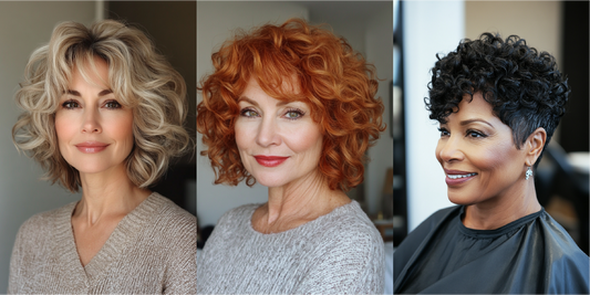 34 Stunning Short Curly Hairstyles for Older Women to See!