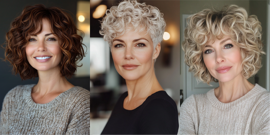 34 Ultra-Chic Short Curly Hairstyles for Women Over 50 in 2024